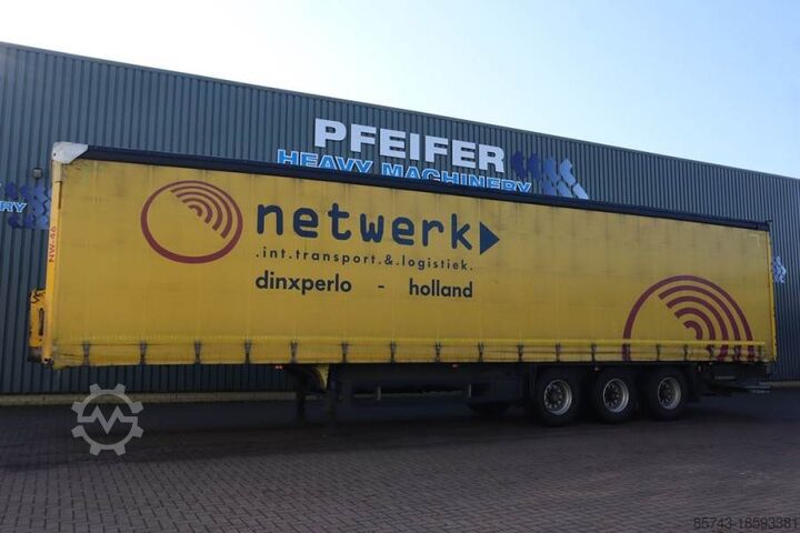 Раздвижные брезентовые навесы Schmitz CARG SCB3ST CoC Documents, TuV Loading Certificate