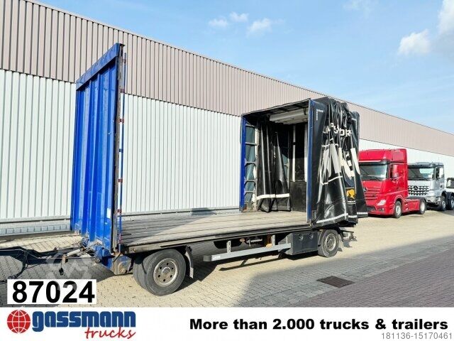 Открытый прицеп с тентом  RUFA DHS18-22