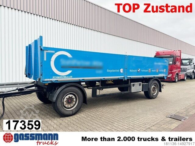 Открытый прицеп с тентом Schwarzmüller T-Serie, TOP-Zustand