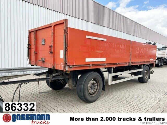 Открытый прицеп с тентом Heuser Pritschenanhänger