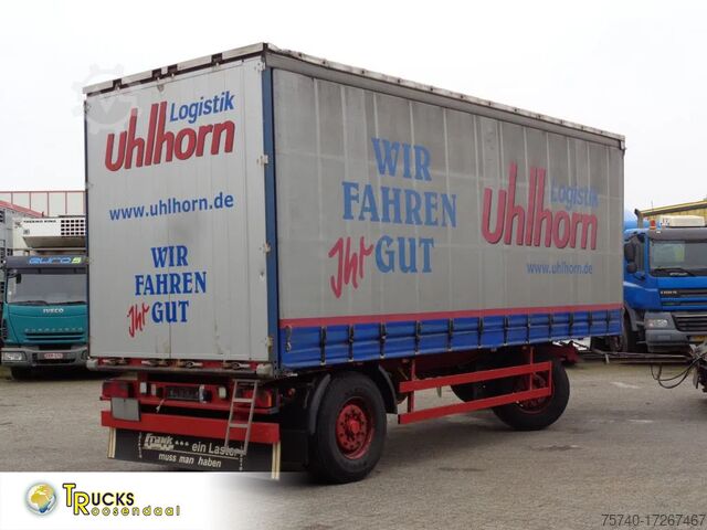 Раздвижные брезентовые навесы Stehmann AZP 18 + 2 AXLE + 1.16 vloer hoogte