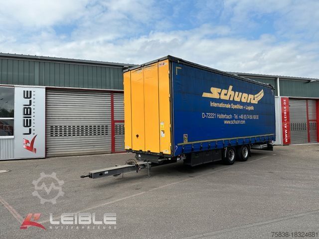 Открытый прицеп с тентом  H&W*9,12m Jumbo-Tandem*Durchlade*SAF-Achsen*
