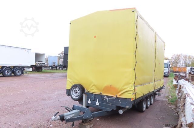 Открытый прицеп с тентом  Wiese Planenanhänger