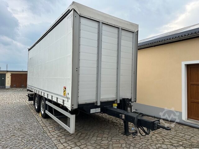 Открытый прицеп с тентом Fellechner Tandemanhänger Schiebeplane Edscha