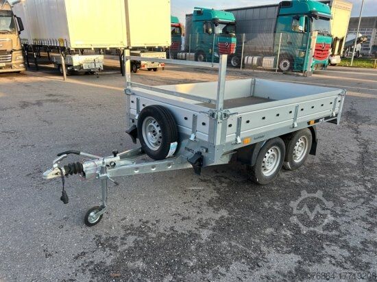 Открытый прицеп MARTZ HOCHLADER + 250/2 2T VERZINKT, KNOTT-ACHSEN, RESERVERAD, 3.STK VORHANDEN