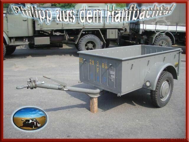 Открытая платформа Other Zivilschutzanhanger vom schweizer Militar
