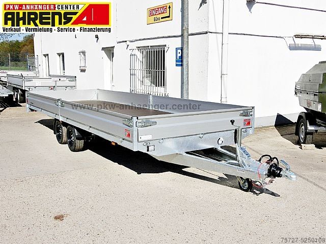 Открытая платформа Hapert HAPERT AZURE H2 3,5t 5x2m 13 Zoll Parabelfederung