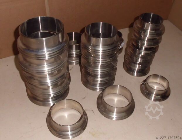 Винтовое соединение молочной трубы Edelstahl verschiedene Typen