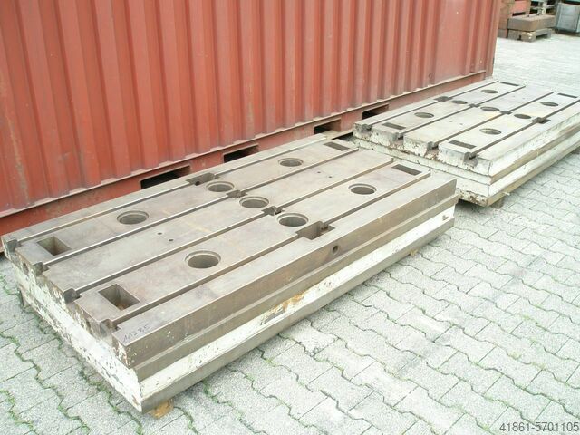 2 Т-образных пазовых зажима + сварочная плита Unbekannt Unbekannt