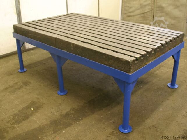 зажимная пластина с Т-образным пазом Stolle 2250/1100/H820 mm