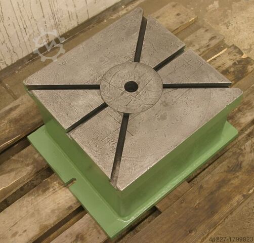 зажимная пластина с Т-образным пазом Stahl 450/450/D60/H305 mm