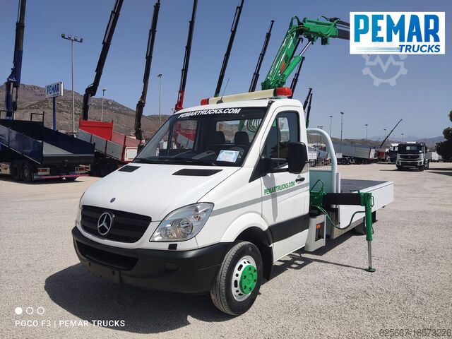 вредитель Mercedes-Benz SPRINTER 515 CDI GRUA CAJA FIJA 150 CV