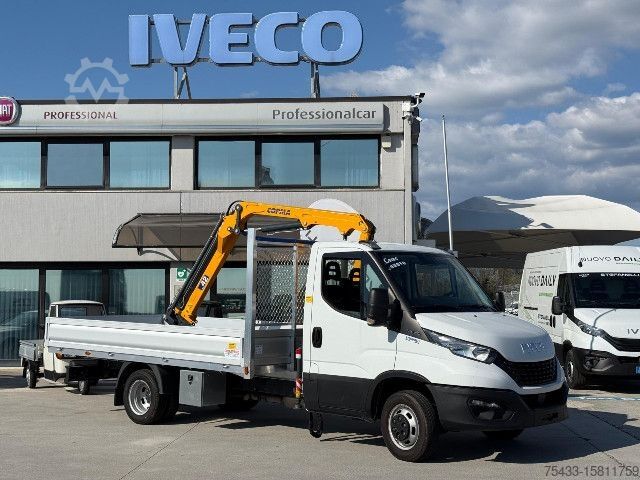 Кастомизированный фургон IVECO DAILY 35C16 CASSONE + GRU COPMA