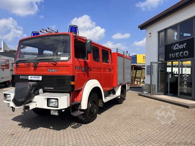 Кастомизированный фургон IVECO 75-16 AW 4x4 LF8 Feuerwehr Standheizung 9 Sitze