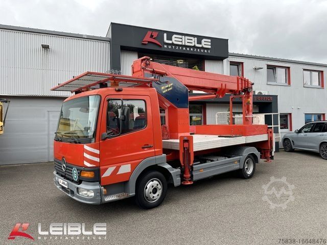 Рабочая платформа MERCEDES-BENZ 815*Ruthmann-Hubarbeitsbühne 20m*4-punkt Abstütz