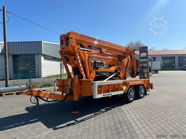 Рабочая платформа MERCEDES-BENZ Rutmann SA 26 / Raupenbühne / Funk