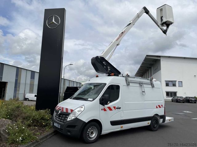 Рабочая платформа RENAULT Master 2.3 dCi / KLUBB K26, 12m