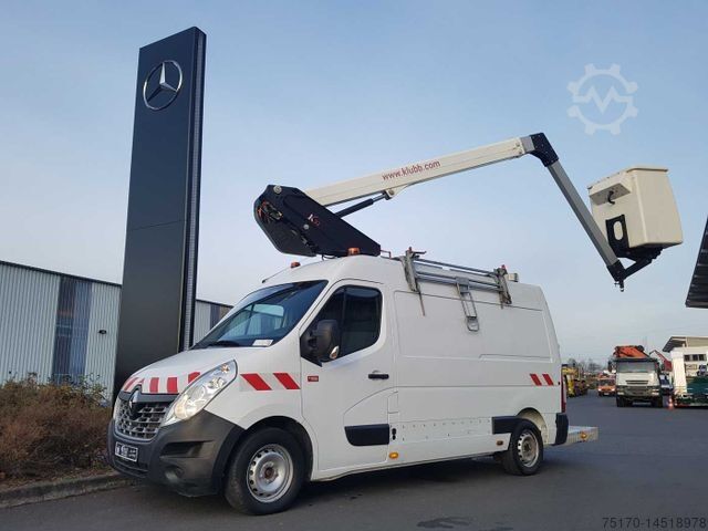 Рабочая платформа RENAULT Master 2.3 dCi / KLUBB K32, 12,5m
