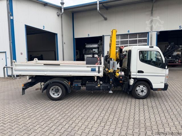 Самосвал-фургон FUSO 7 C 18 Kipper Kran Hyva HB 60 Greifer Klima