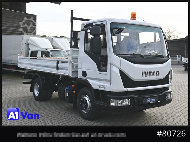 Самосвал-фургон IVECO Eurocargo 80E21 Kipper, Meiller, Klima, 2x AHK