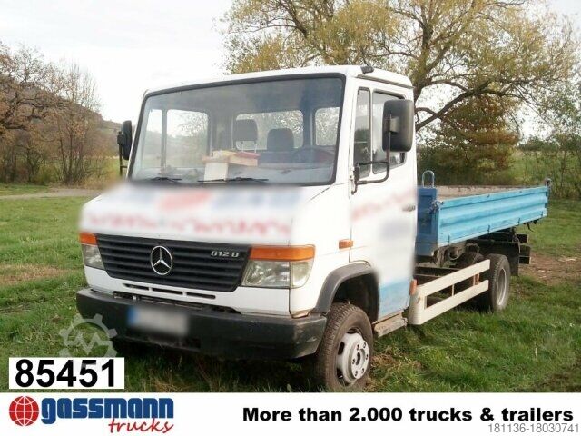 Самосвал-фургон Mercedes-Benz Vario 612 DK 4x2, Kipper-Meiller
