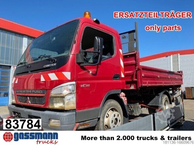 Самосвал-фургон Mitsubishi Canter Fuso 7C15D 4x2, Wasserschaden!