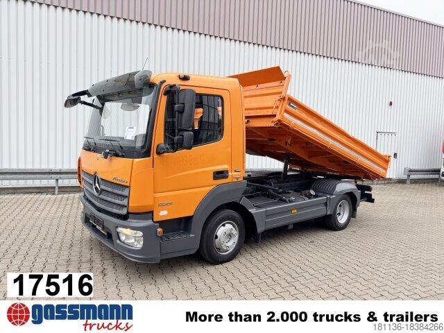 Самосвал-фургон Mercedes-Benz Atego 823 K 4x2, 2x AHK