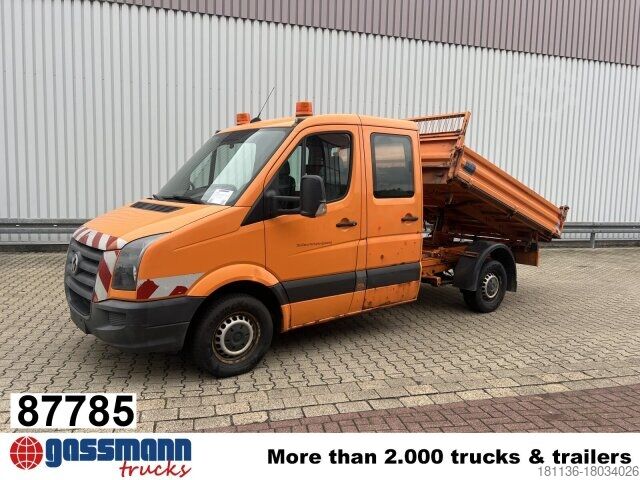 Самосвал-фургон Volkswagen Crafter 2.5 TDI 4x2 Doka, Meiller Kipper