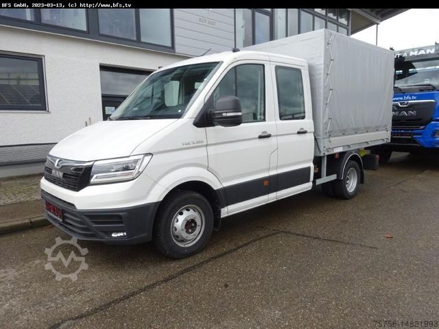 Фургон-шторник MAN TGE 5.180 4x2 SB DoKA