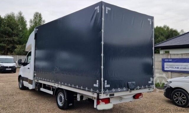 Фургон-шторник Mercedes-Benz Sprinter 317 Cdi Schiebe Plane Schlafkabine Automatik