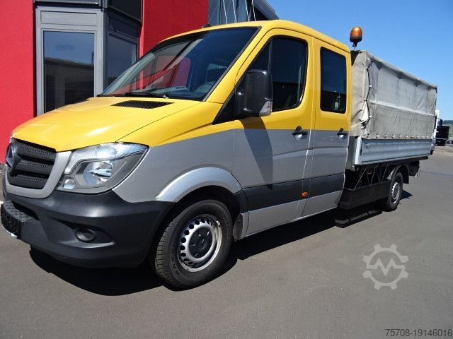 Фургон-шторник MERCEDES-BENZ 316 CDi Sprinter*DoKa*Plane*AHK*Regalausbau FHS
