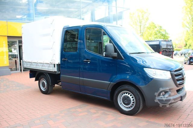 Фургон-шторник MERCEDES-BENZ Sprinter III Pritsche DoKa SHZ Freisprech AHK