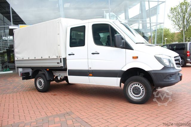 Фургон-шторник MERCEDES-BENZ Sprinter II Pritsche/DoKa 316 CDI ALLRAD