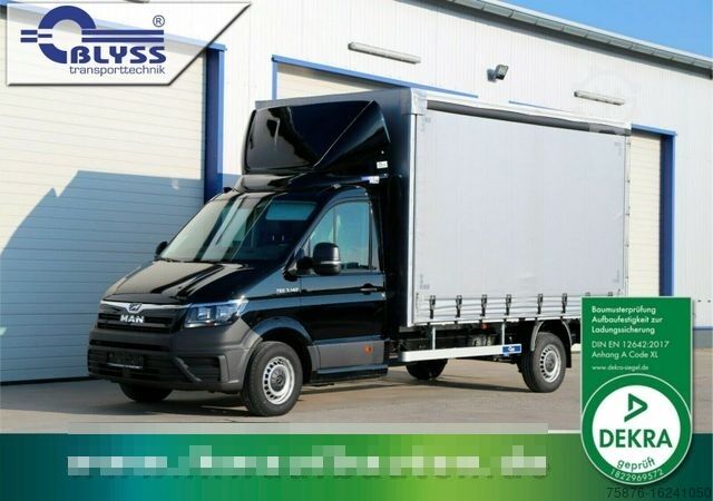 Фургон-шторник MAN TGE 177 PS Planenaufbau 430x220x220 cm