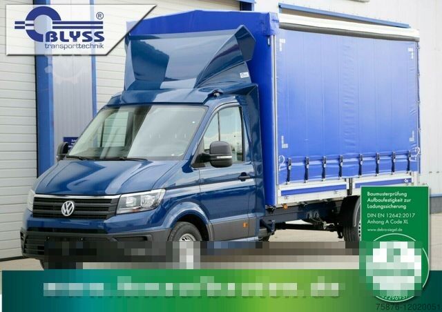 Фургон-шторник VOLKSWAGEN Crafter 177PS Planenaufbau 430x220x220 cm