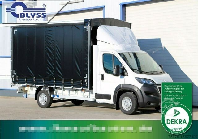 Фургон-шторник PEUGEOT Boxer 165 PS Schiebeplane SOFORT VERFÜGBAR