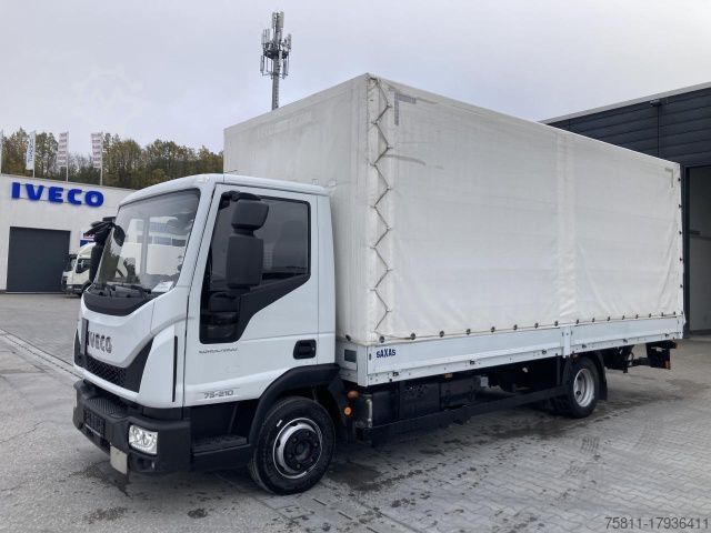 Фургон-шторник IVECO Eurocargo ML75E21/P / Plane Spriegel / LBW Euro6