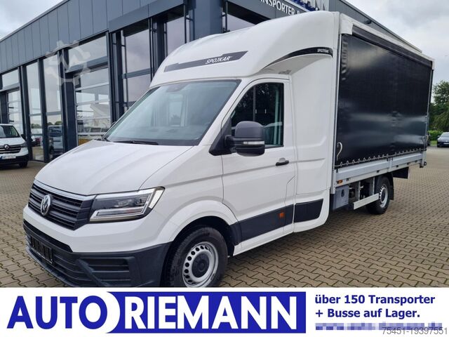 Фургон-шторник VW Crafter 35 Pritsche Schlafkabine LED TEMPOMAT