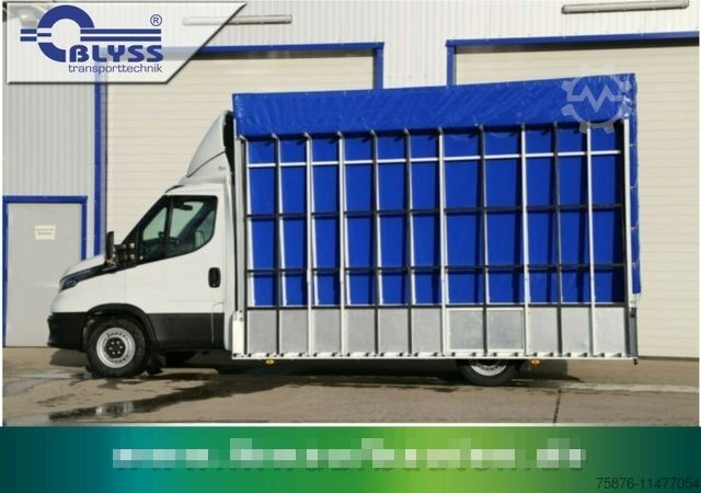 Фургон-шторник IVECO Daily Pritsche/ Planenaufbau mit Glasreff