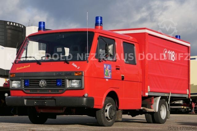 Фургон-шторник VOLKSWAGEN LT 35 Feuerwehr Doppelkabine Orig. 13.000 km TOP