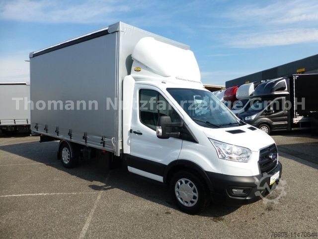 Фургон-шторник FORD Transit Pritsche Plane 4,25m Klima Temp. DAB