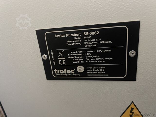гравировальный станок Trotec Sp500
