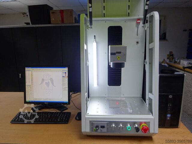 гравировальный лазерный гравировальный станок LD Laser lQ30G 30Watt Faserlaser