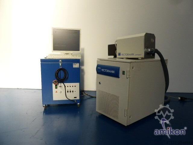 лазерный маркер VectorMark TRUMPF Haas VMc2 mit Fuchs Absaugung TKFD