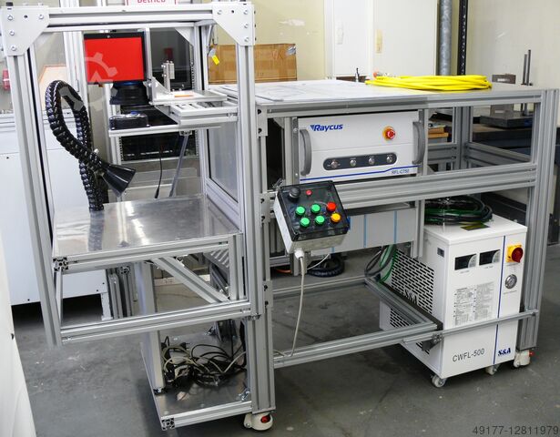 Лазерная гравировка / удаление материала / резка Raycus Laser / SK Latronics Laser GmbH RFL-C750