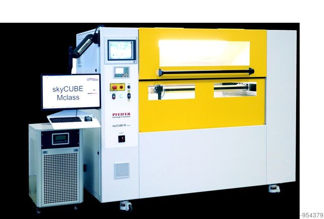 CO2 лазерный станок гравировальный станок 200W Pfeifer technology skylaser skyCUBE M SYNRAD RF CO2 Laser