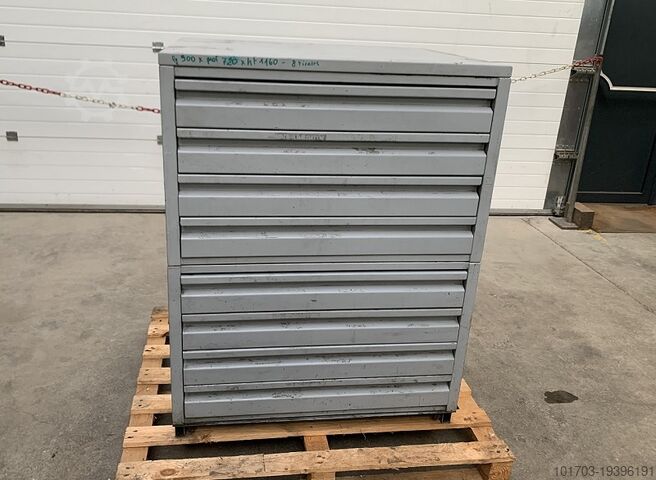 Шкаф с выдвижными ящиками / Tiroclass Armoire de rangement à tiroirs 900 x 720 x 1160 mm