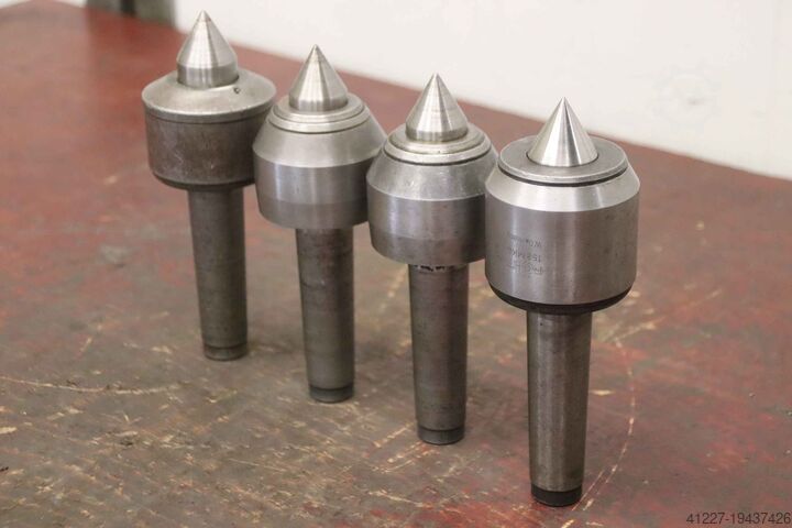 4 штуки вращающихся центрирующих наконечников Röhm / Bokö / unbekannt MK4  158 MK4  Perfekt 4P