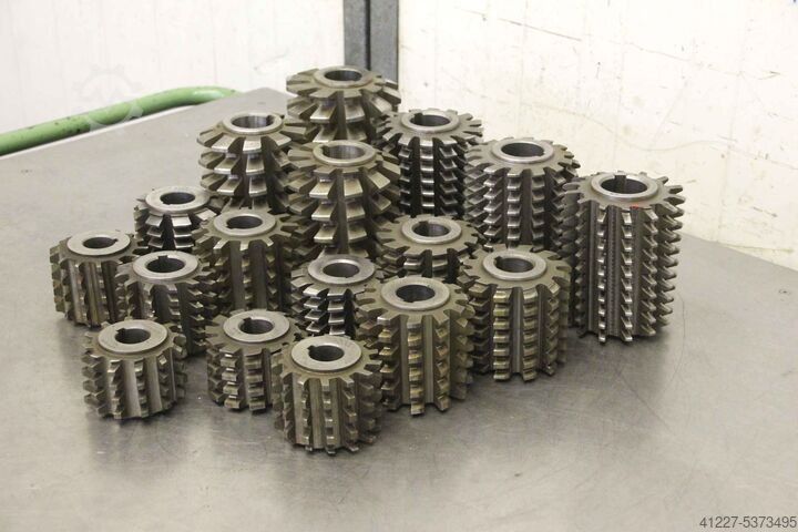 модульные фрезы, червячные фрезы, 17 шт. WMW PWS Aufnahme 27/32/40 mm