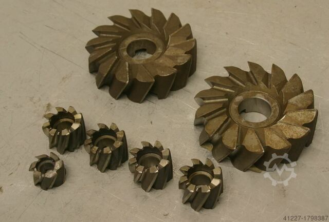 торцевая мельница для раковины 7 штук Gerfa Verschiedene Durchmesser